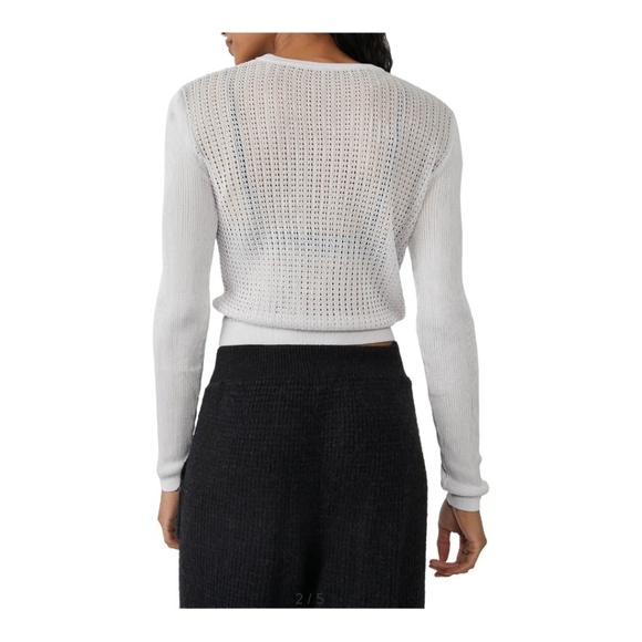 Nwt Free People H20 Crew Pullover / found moon - Picture 3 of 6